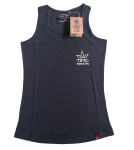 Back 2 The Real - Organic Hemp/Cotton Tank Top - Womens - Black