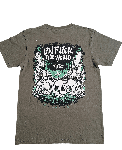 Tribes Unfuck The World - Premium Weight Hemp/Cotton T-Shirt - Mens - Army Green