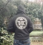THTC LDN - Hemp/Cotton Zip Hoodie - Mens - Black