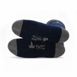 THTC Socks - Mens - Navy/Grey Marl