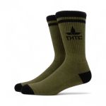 THTC Socks - Mens - Army/Black