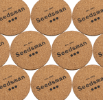 Seedsman Cork Coaster - Set of 10