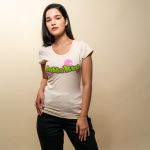 Women's Organic Hemp/Cotton T-shirt - Bubba Kush