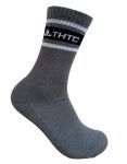 THTC Socks - Mens - Dark Grey/White/Black