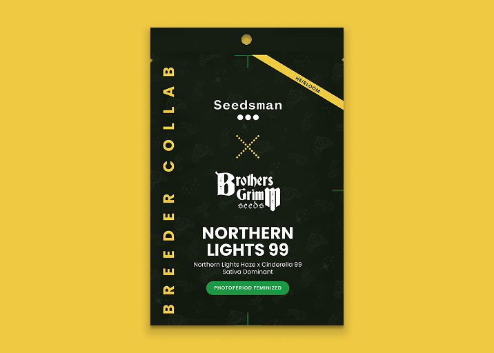 Northern Lights 99 — Seedsman x Brothers Grimm Seeds